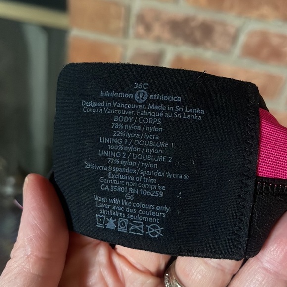 Lululemon Ta Ta Tamer II in Wee Stripe Jewelled Magenta / Jewelled Magenta - Picture 7 of 7